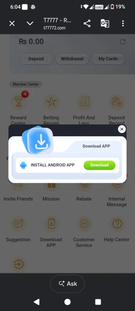 T7777 Game Download